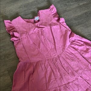 Pink Ruffled Dress